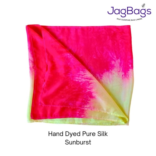 JagBag Long Silk Scarf - Sunburst